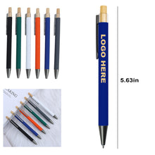 Eco-Friendly Bamboo Wood And Metal Ballpoint Pen
