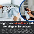 Full Color Microfiber Clean Cloth with Clear Pvc Pouch