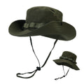 Sun Hat Wide Brim Boonie Hat with Drawstring