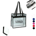 Clear Stadium Open Tote Bag