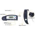 Food Thermometer With Foldable Probe