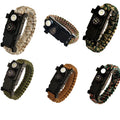 11 in 1 Survival Paracord Bracelet With LED Light
