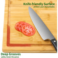 Wood Cutting Boards with Juice Groove