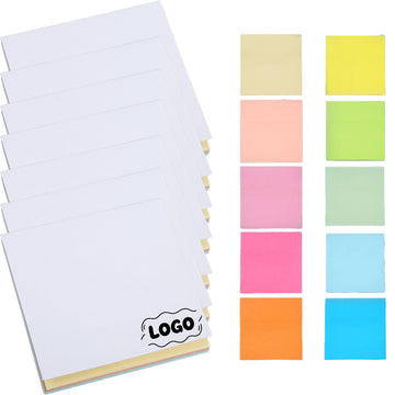 Custom Printed Sticky Notes (3"x3") 50 Sheets