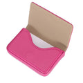PU Leather Business Card Case With Magnetic Shut