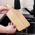10½''x6'' Bamboo Paddle Shape Cutting Board