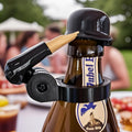 Soldier Salute Beer Bottle Helmet Cap