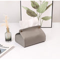 European Style Leather Tissue Box