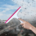 Brush Scraper Water Cleaning Window Tool Soft Rubber Scraper