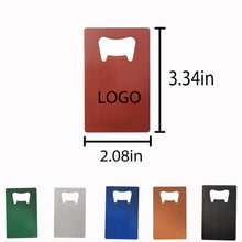 Square Stainless Steel Bottle Opener