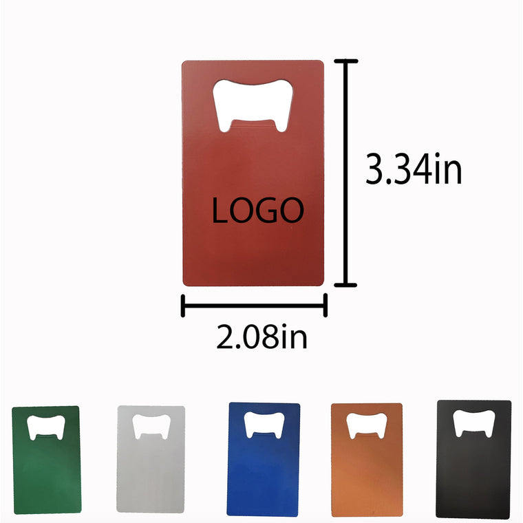 Square Stainless Steel Bottle Opener