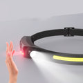 Gesture Sensing Headlamp Rechargeable