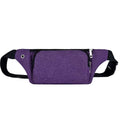 Waterproof Oxford Waist Bag: Side Headphone Port & Durable