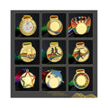 Rainbow Metal Medal