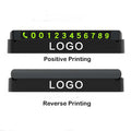 Personalized Black Fluorescent Parking Number Plates
