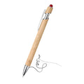 Bamboo Pen With Colored Touch Pointer