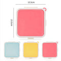 Reusable Silicone Sandwich Storage With Snap-Off Lunch Box