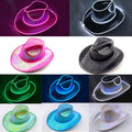 Shiny Light Up Cowboy Hat