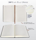 100 Pages A5 Hardcover Leather Notebooks