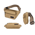Belt Pouch Satchel With Headphone Cable Hole