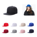 Flat Brim Hip Hop Hat Baseball Cap