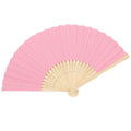 7" Full Color Folding Bamboo Fan