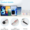 Mini Crystal Touch Screen Stylus With Dust Plug