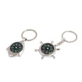 Promotional Gifts Zinc Alloy Compass Keychain