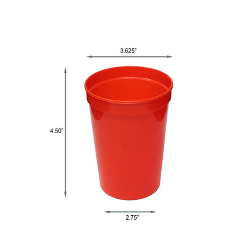 16 Oz Plastic Stadium Cups