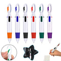 Multicolored Ballpoint Pens with Buckle