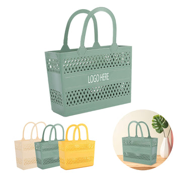 Shower Storage Basket With Handle