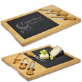 Bamboo Cheese Board Set