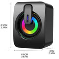 Custom Mini Wired Light Up PC Speaker
