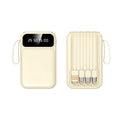 10000mAh Portable Charger with Built in Cable