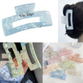 Rectangle Large Hair Claw Clip
