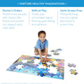 Extra-Thick 46-Piece Puzzle For Kids