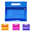 Clear PVC Cosmetic Bag with handle