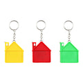 House Shape Tape Measure With Key Chain
