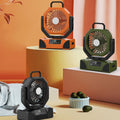 20,000mAh Camping Fan Lantern With Power Bank, LED Light