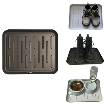 Small Size Boot Tray Heavy Duty Shoe Tray Pet Feeding Mat