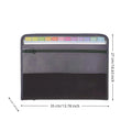 Accordion File Organizer with Safe Zipper