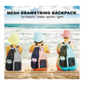 Mesh Beach Backpack with Wet Pocket