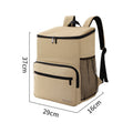 Picnic Large Capacity Double Shoulder Insulated Backpack