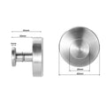 Punch-Free Stainless Steel Suction Cup Hook