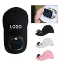 Solar-powered Fan Hat