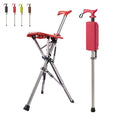 Elderly Foldable Walking Chair Stick