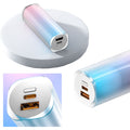 Lipstick-Shaped Gradient Portable Power Bank