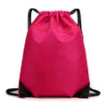 Waterproof Drawstring Backpack with Zipper Pocket