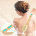 Shower Brush with Soft and Stiff Bristles