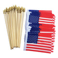 Wooden Pole Hand-Held Flag